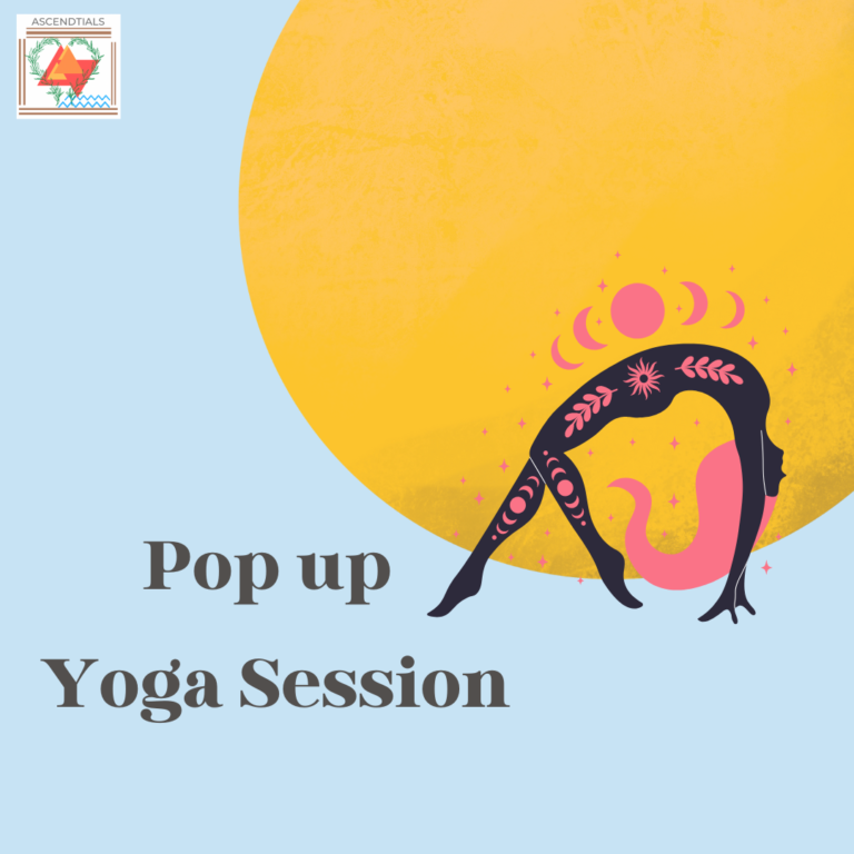 Pop up Yoga Session
