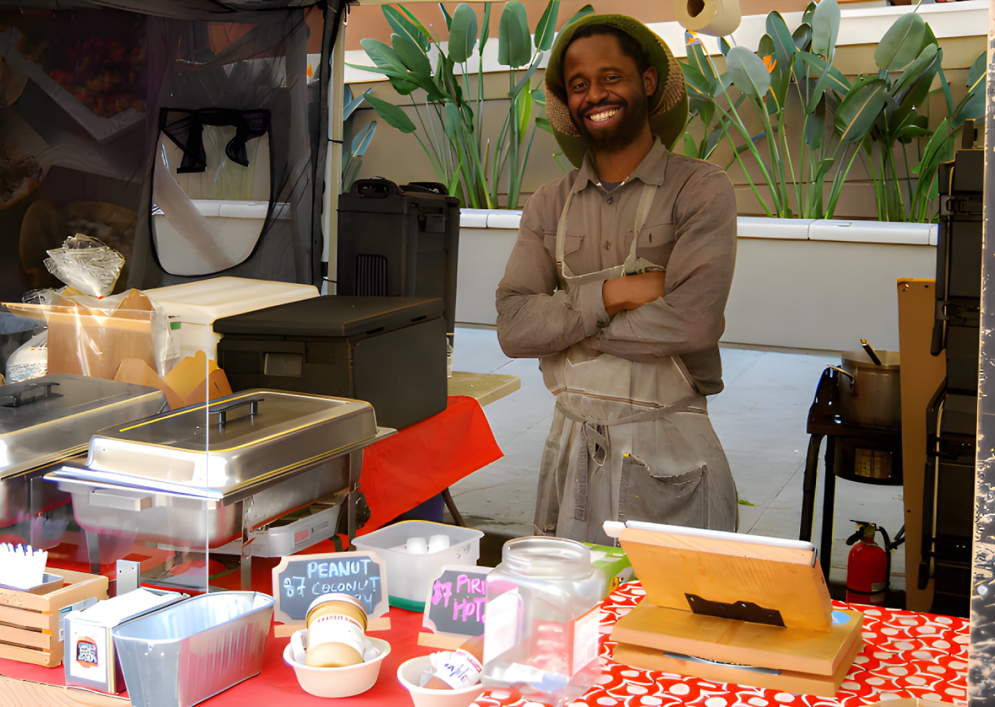 Vendor at ASCENDKemet Farmers Market