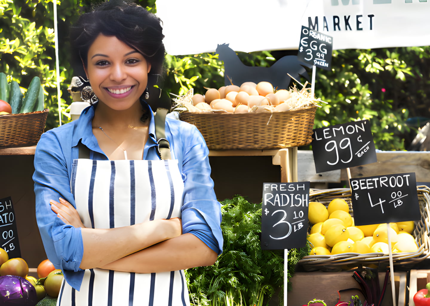 Vendor at ASCENDKemet Farmers Market