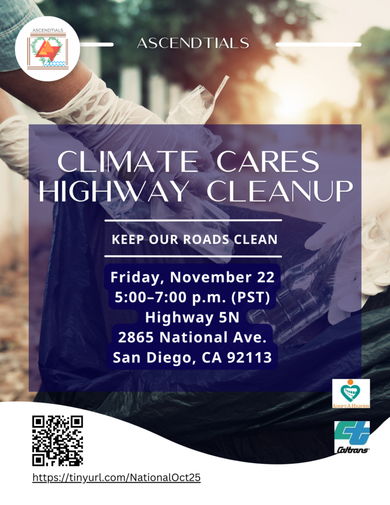 Climate Cares Highway Cleanup @Highway 5 N @28th St / National Ave - AutoZone Auto Parts Parking Lot, 2865 National Ave, San Diego, CA 92113