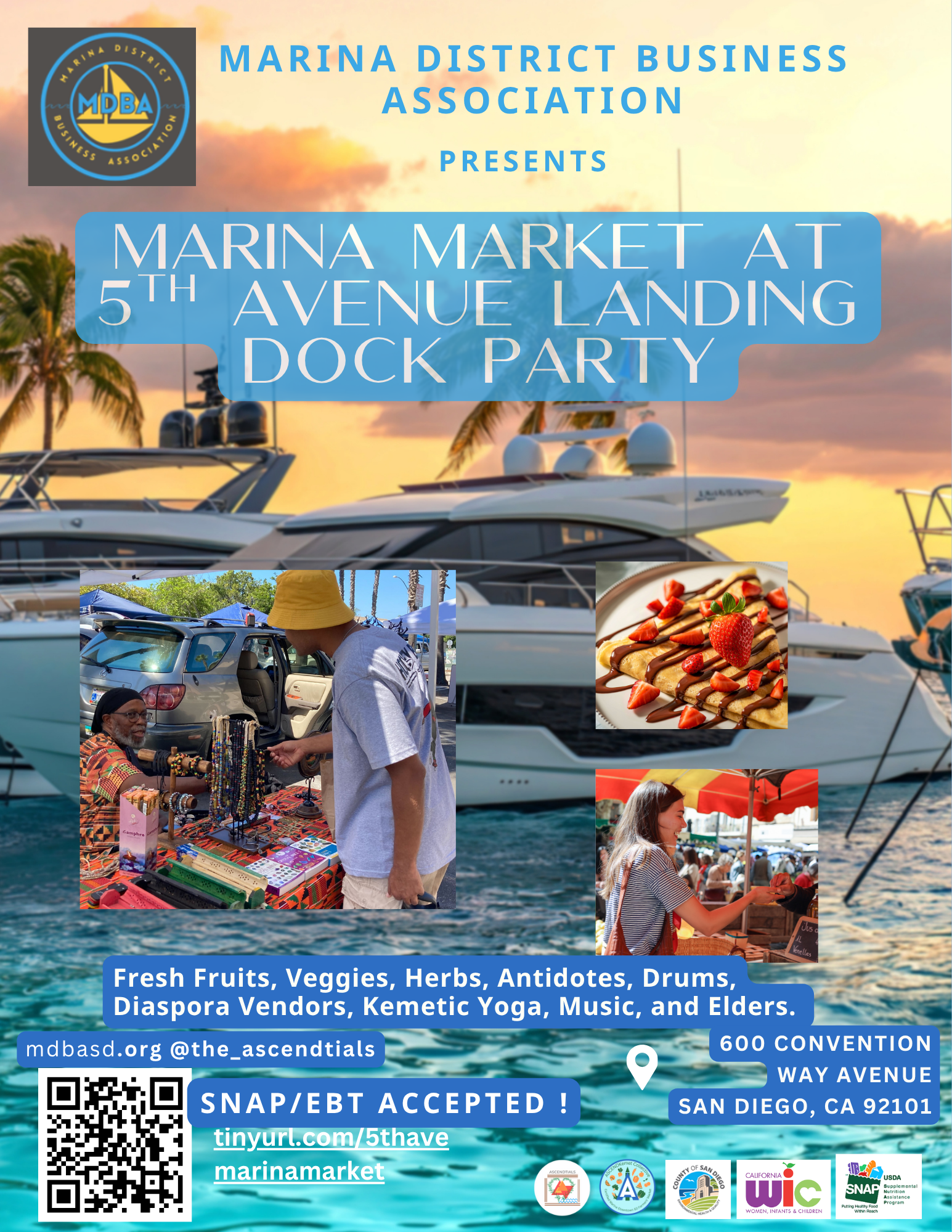 Dock Party flyer
