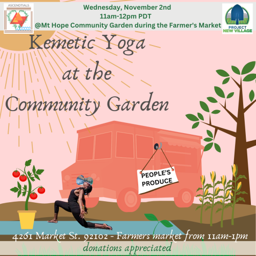 Copy of Kemetic Yoga at Community Garden
