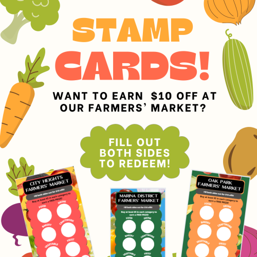 Farmers' Market Stamp Card Promo Flyer (1)